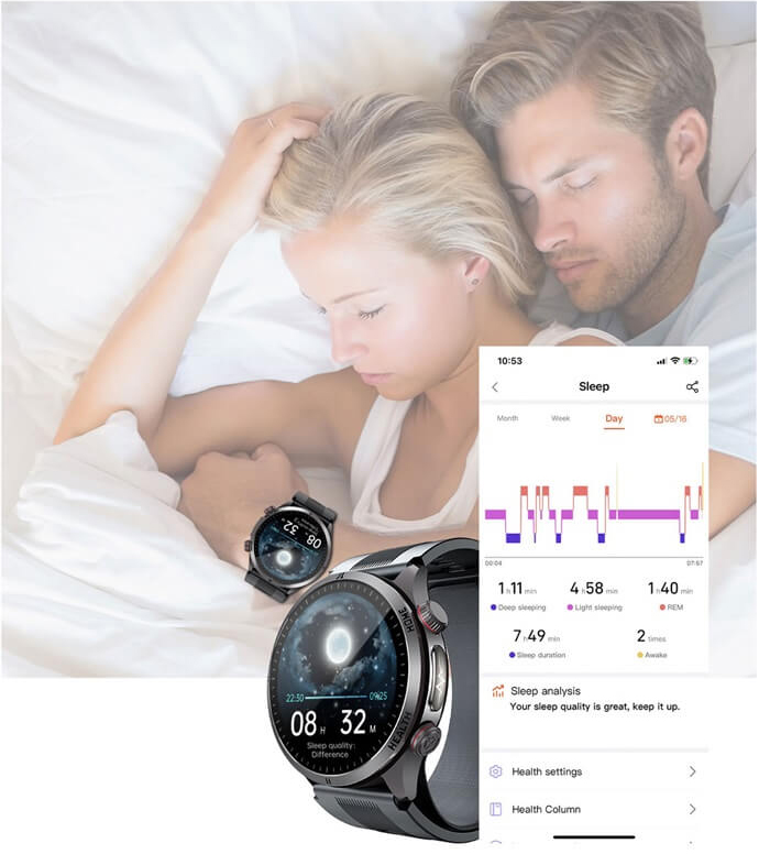 Смарт-часы Lemfo S26 с измерением ЭКГ, давления и Bluetooth-звонками